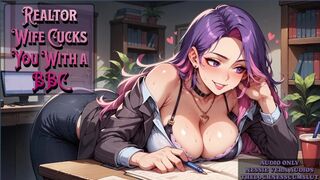 Realtor Wife Cucks You With a BBC | Erotic Audio Preview