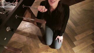 Fuck me on the foosball