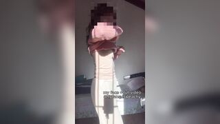 Redhead Strips Her Pants Off While Walking On The Treadmill Like A Tease