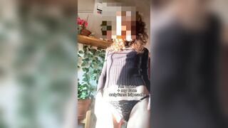 Horny Redhead Dances Sensually Just For You In Lingerie