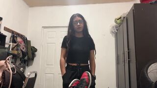 SHE COMES TO COLLECT MY RENT AND LEAVES FULL OF MILK